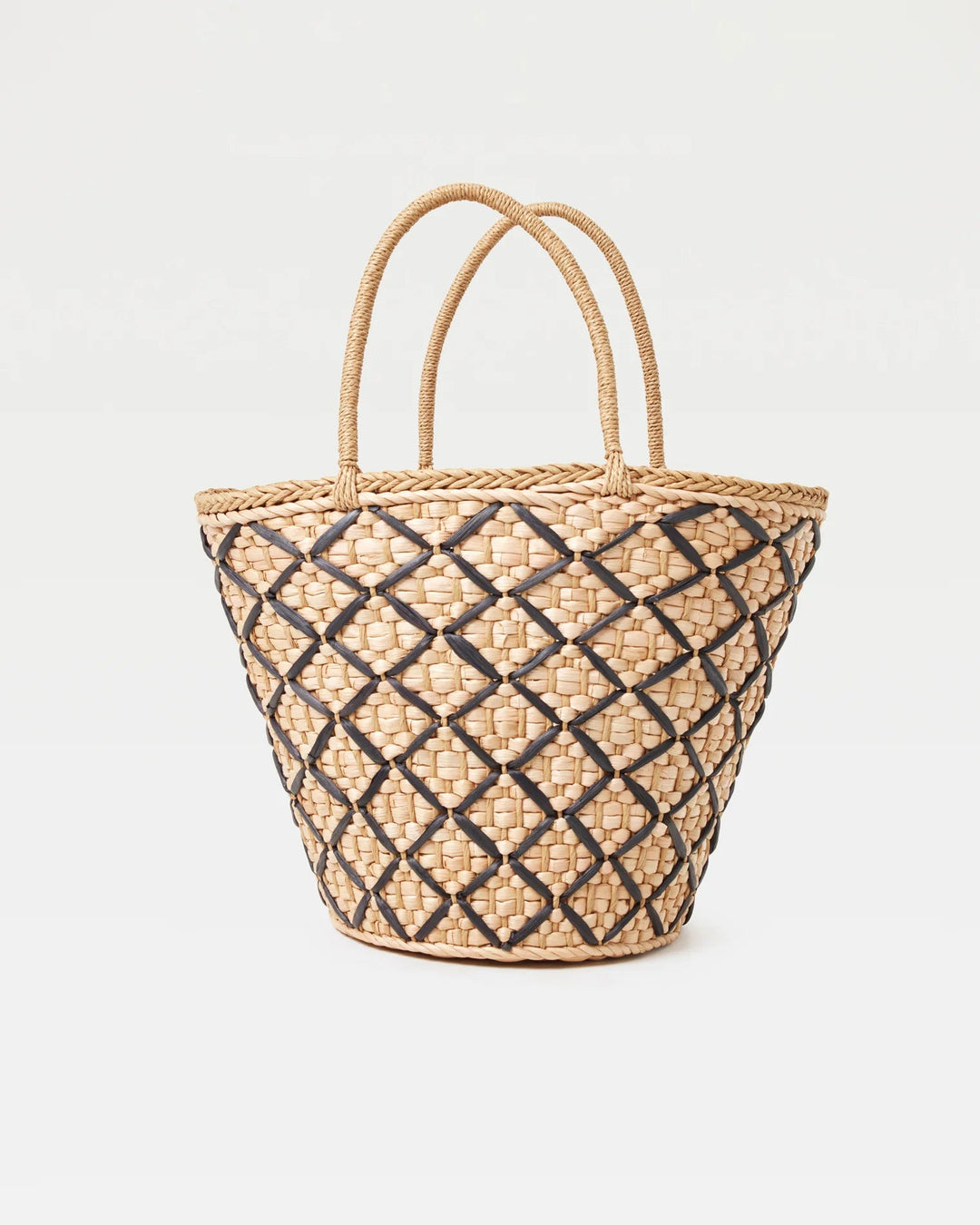 Palma Nights Bag in Natural/Black - obligato