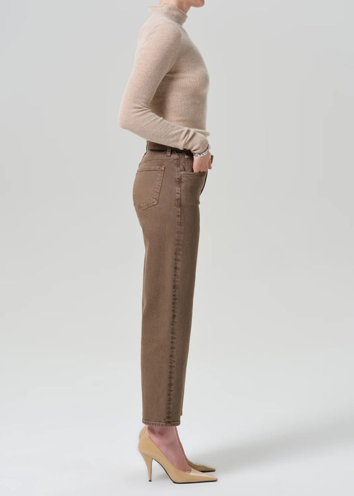 Palma Straight Clean Hem In Cocoa - obligato