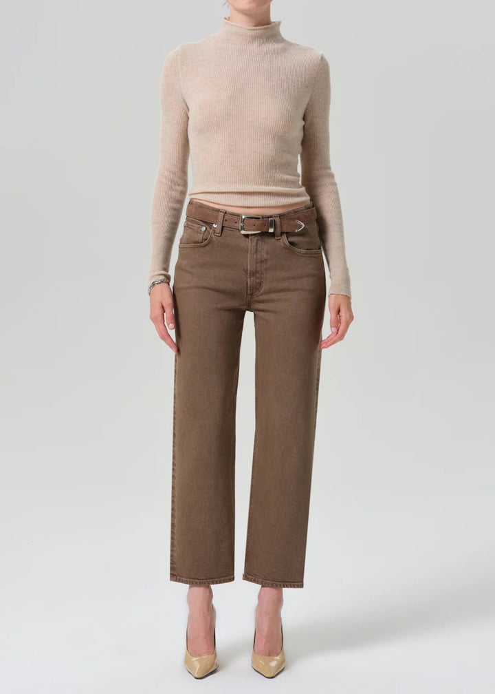 Palma Straight Clean Hem In Cocoa - obligato