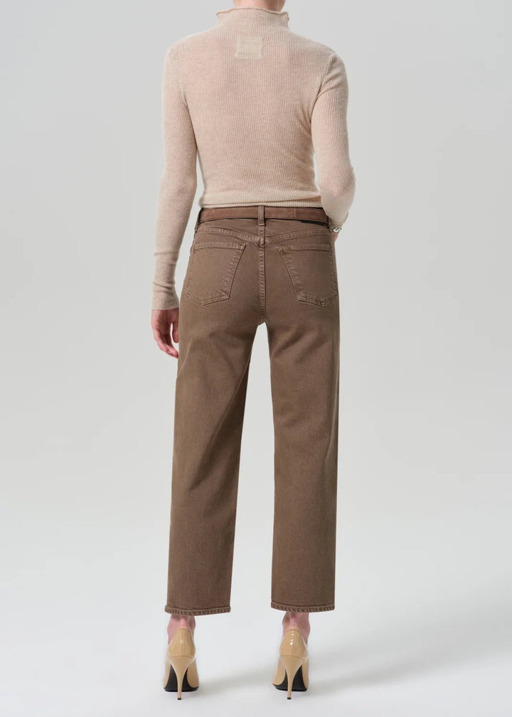 Palma Straight Clean Hem In Cocoa - obligato