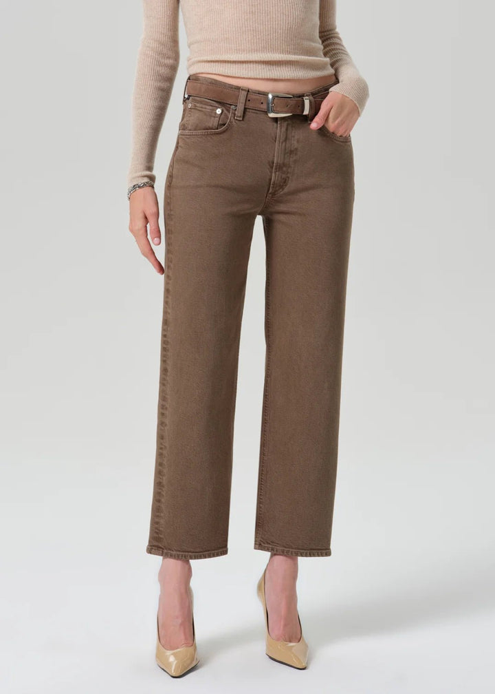 Palma Straight Clean Hem In Cocoa - obligato