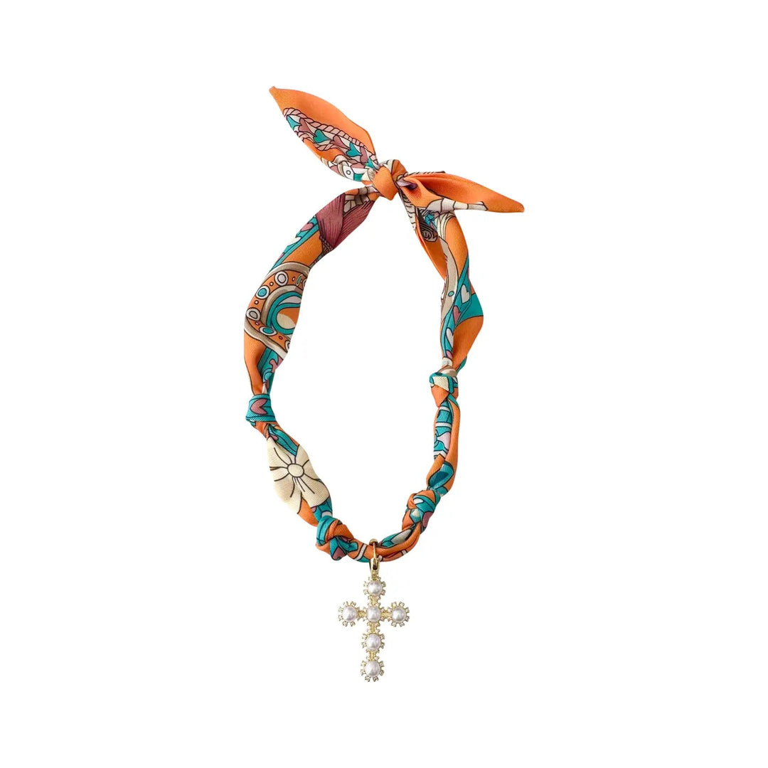 Palmas Scarf Necklace - obligato