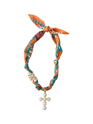 Palmas Scarf Necklace - obligato