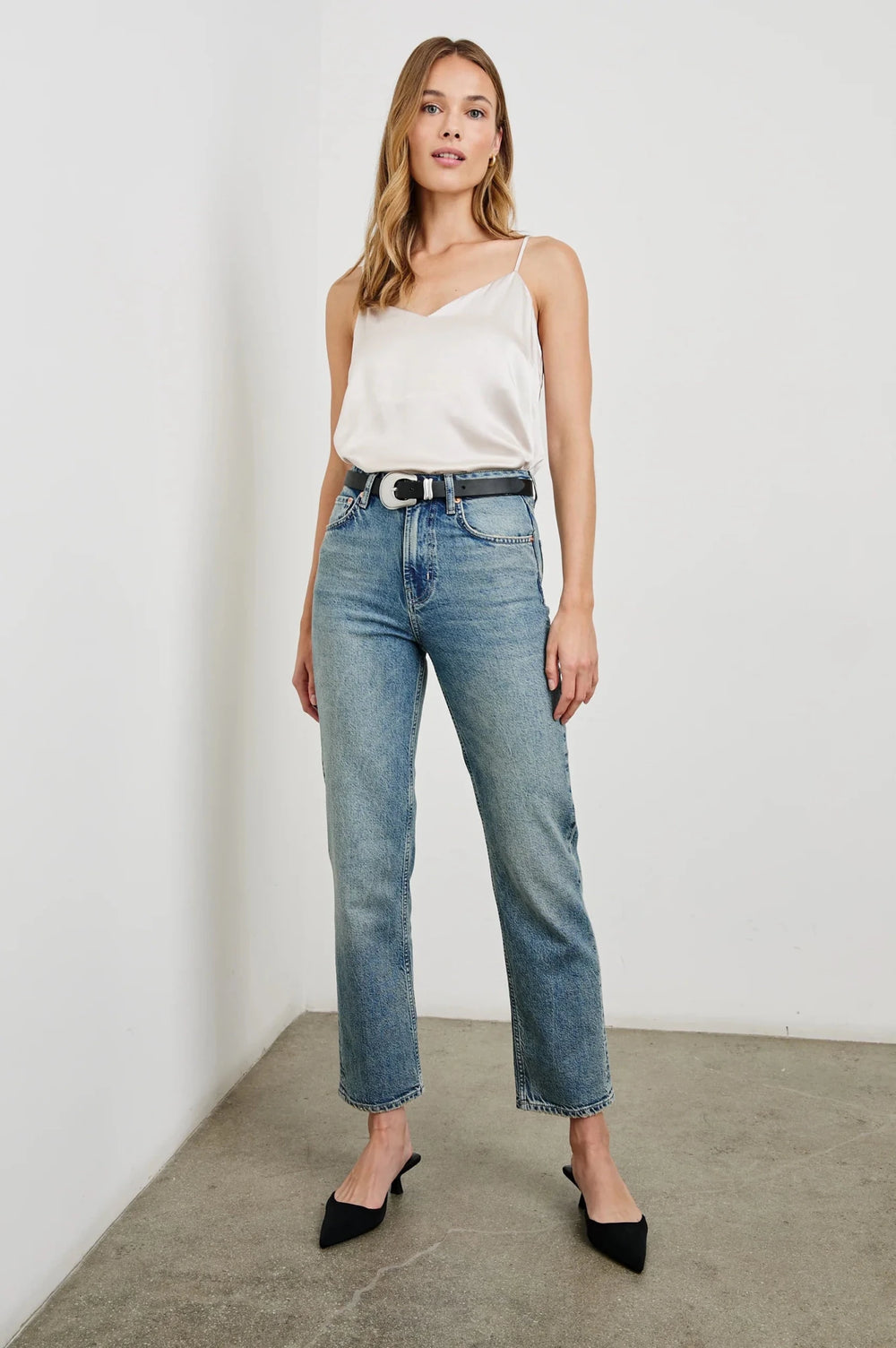 Paola Top in Ivory - obligato