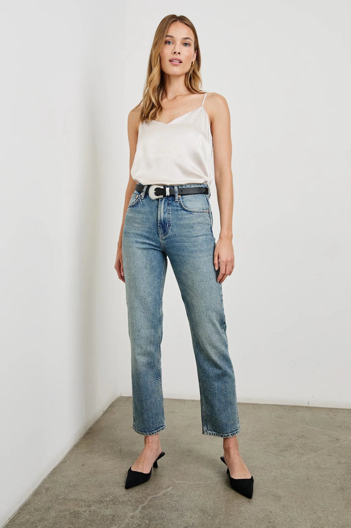 Paola Top in Ivory - obligato