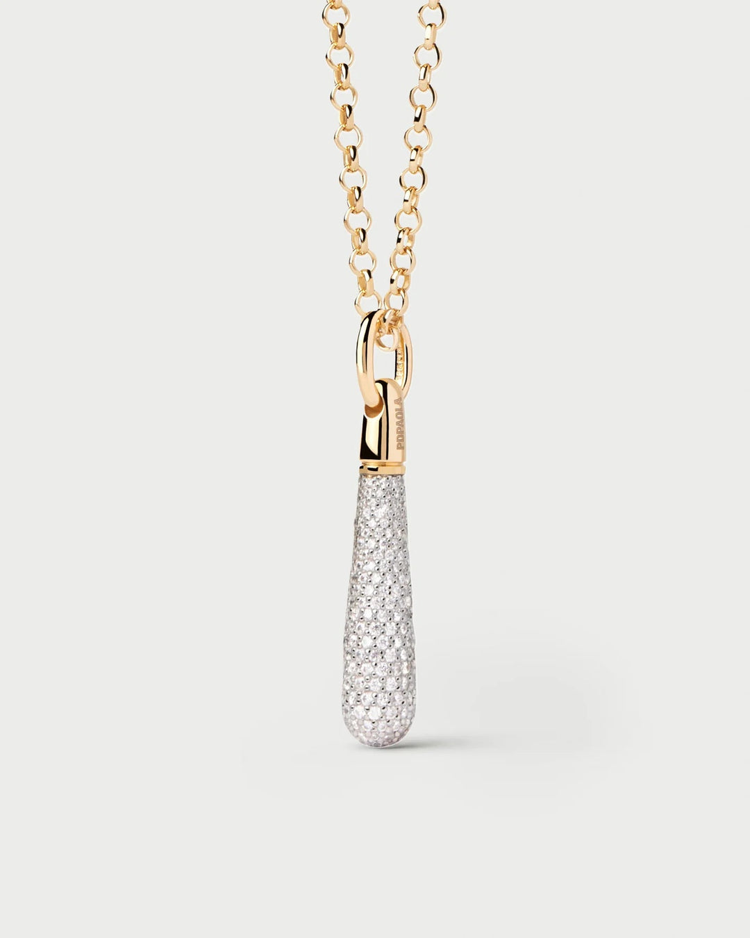 Pavé Large Drop Pendant - obligato