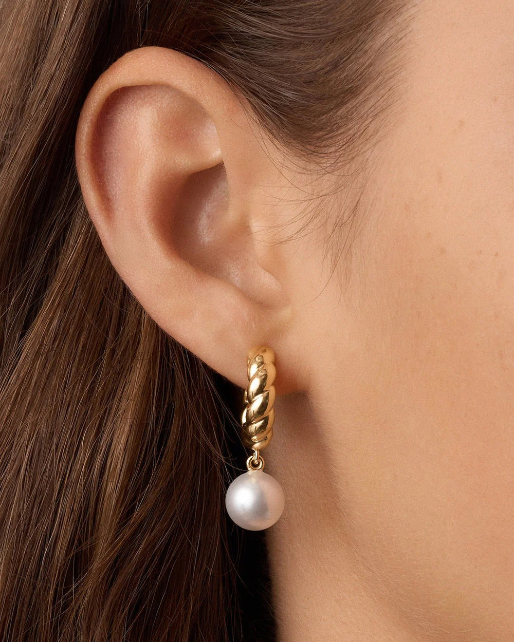 Pearl Crew Hoops - obligato