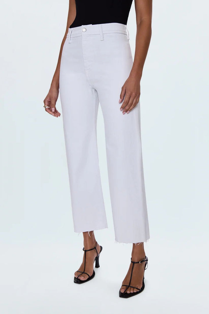 Penny Crop High Rise Wide Leg Jean - obligato