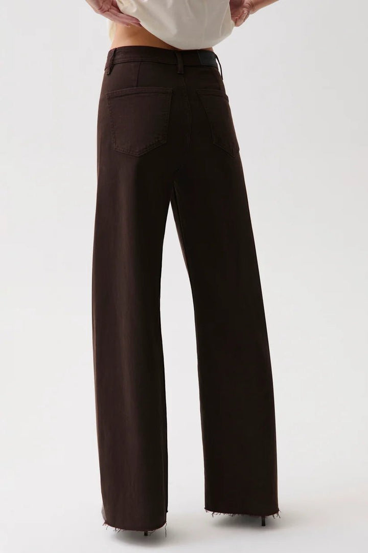 Penny High Rise Jean in Mocha - obligato