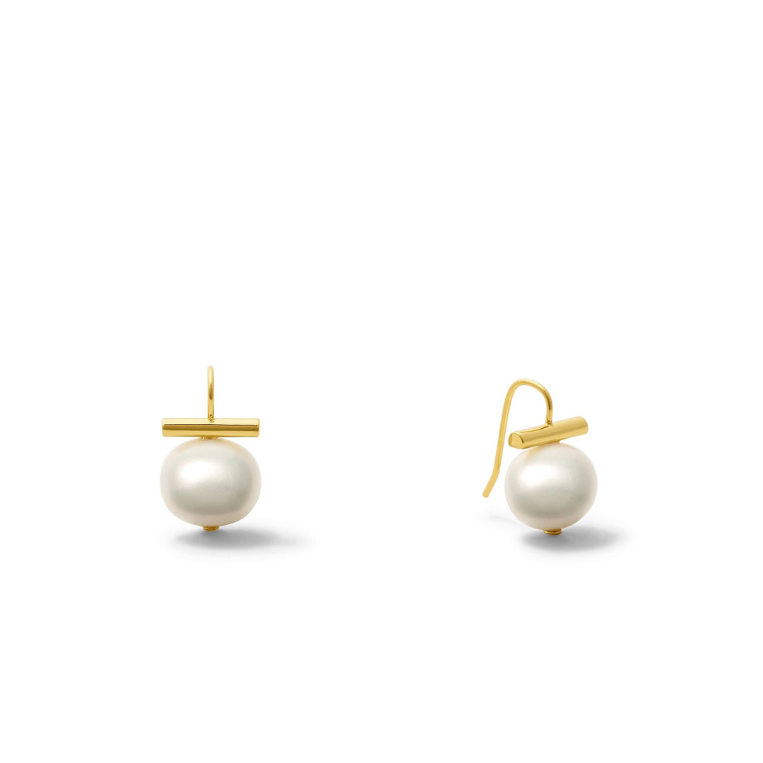 Petite + Sweet Pebble Pearls - Baby: White - obligato