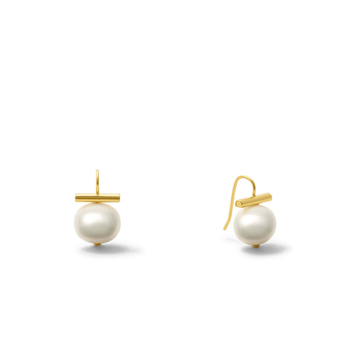 Petite + Sweet Pebble Pearls - Baby: White - obligato