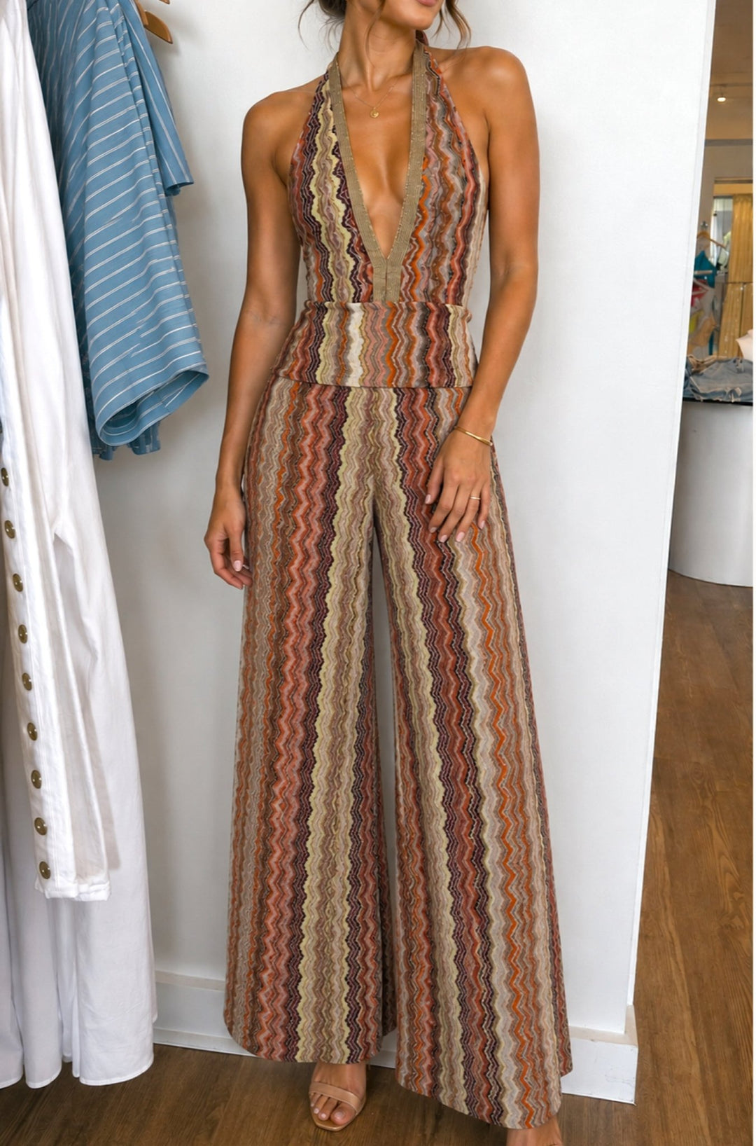 Pho Jumpsuit in Terra - obligato