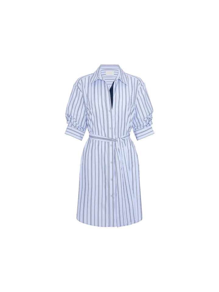 Pia Dress in Montecito Stripe - obligato