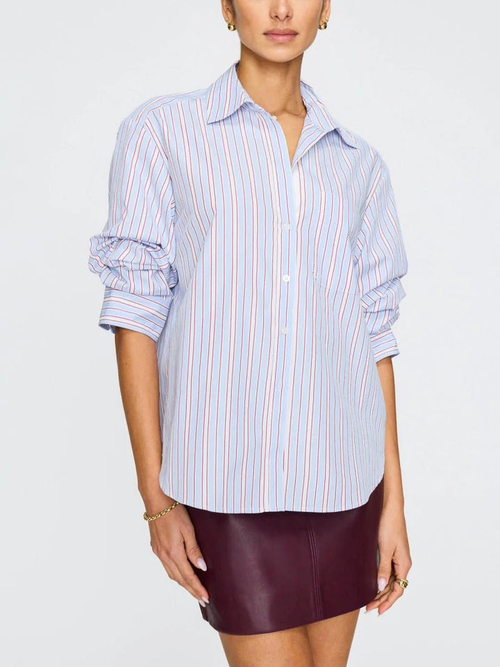 Pia Shirt in Montecito Stripe - obligato
