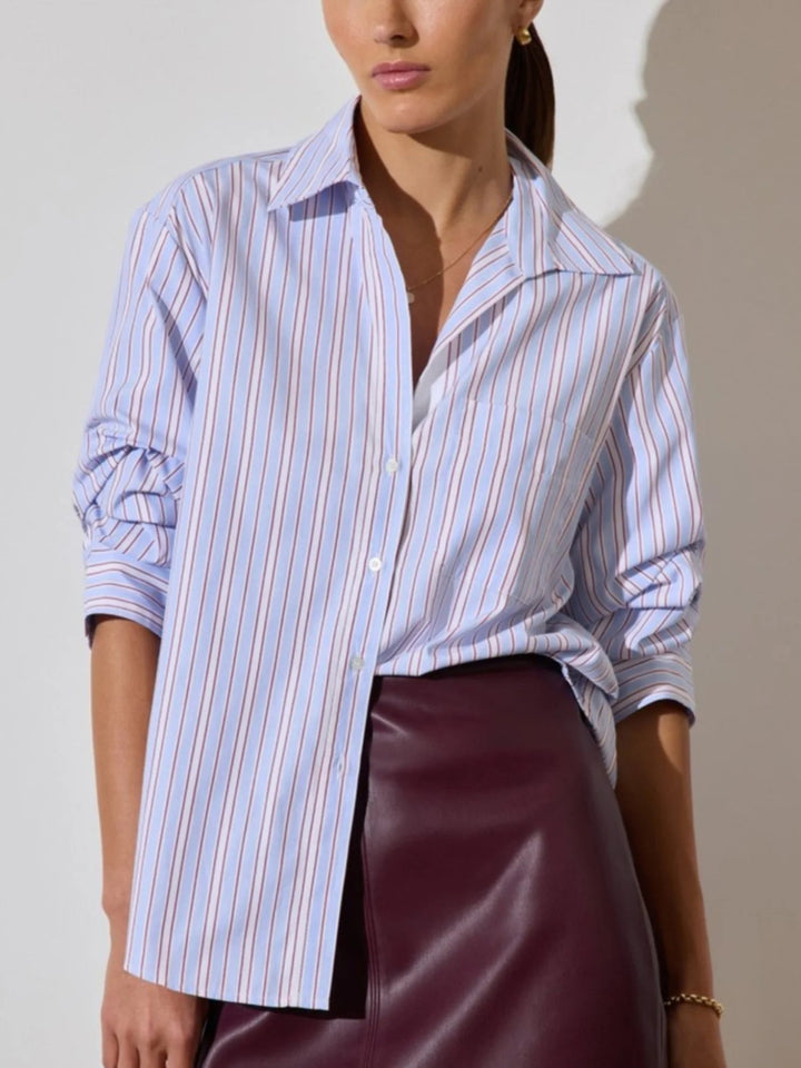Pia Shirt in Montecito Stripe - obligato