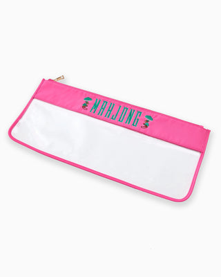 Pink Monkey Mahjong Bag - obligato
