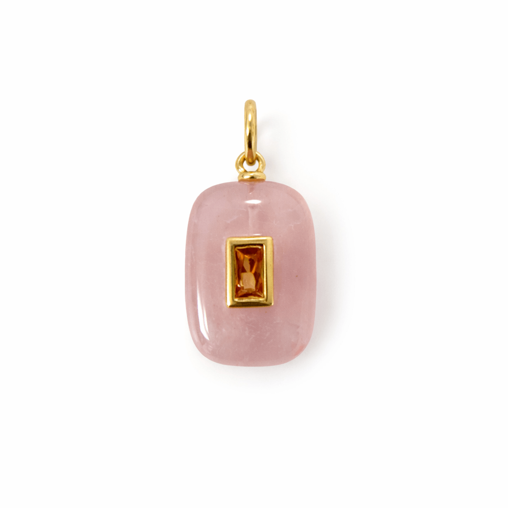 Pink Quartz Charm - obligato