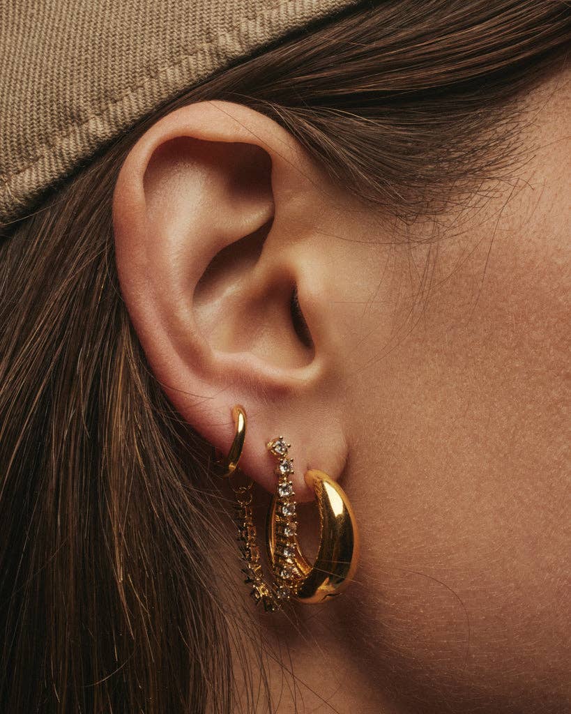 Plain Amalfi Huggies - Gold - obligato