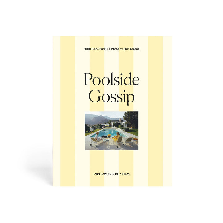 Poolside Gossip - Slim Aarons Collab - 1000 Piece Puzzle - obligato