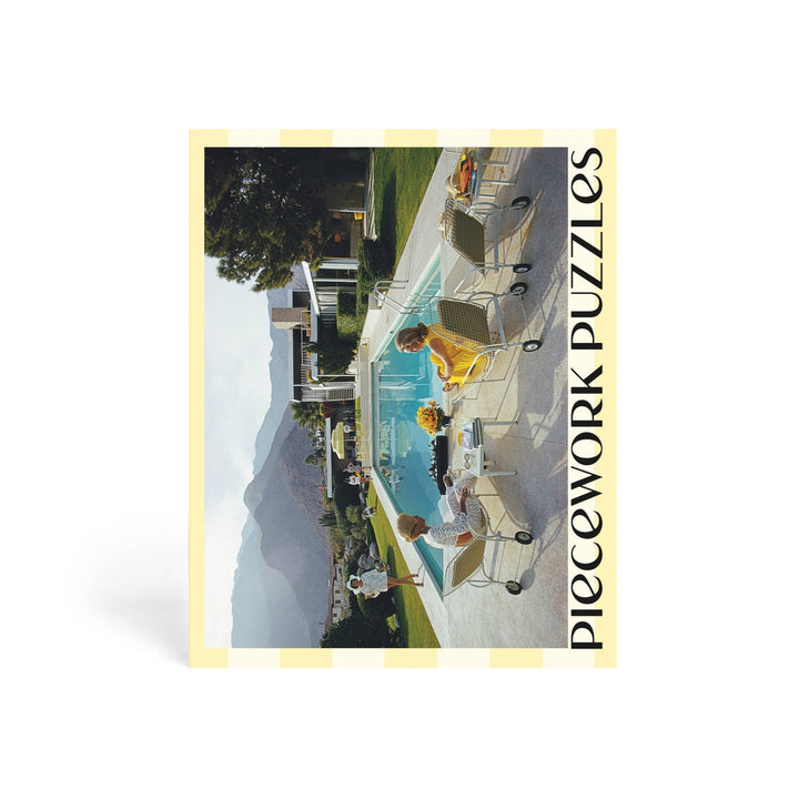 Poolside Gossip - Slim Aarons Collab - 1000 Piece Puzzle - obligato