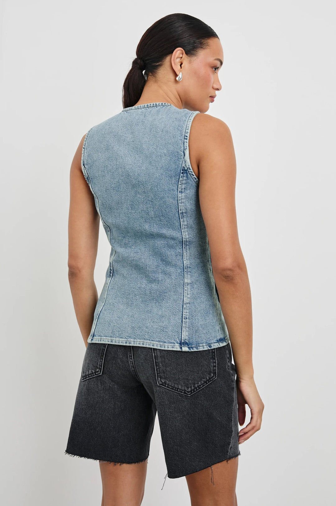 Portola Vest in Blue Eyed Girl - obligato