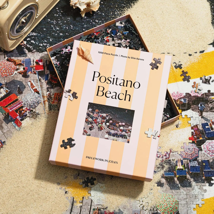 Positano Beach - Slim Aarons Collab - 1000 pieces puzzle - obligato