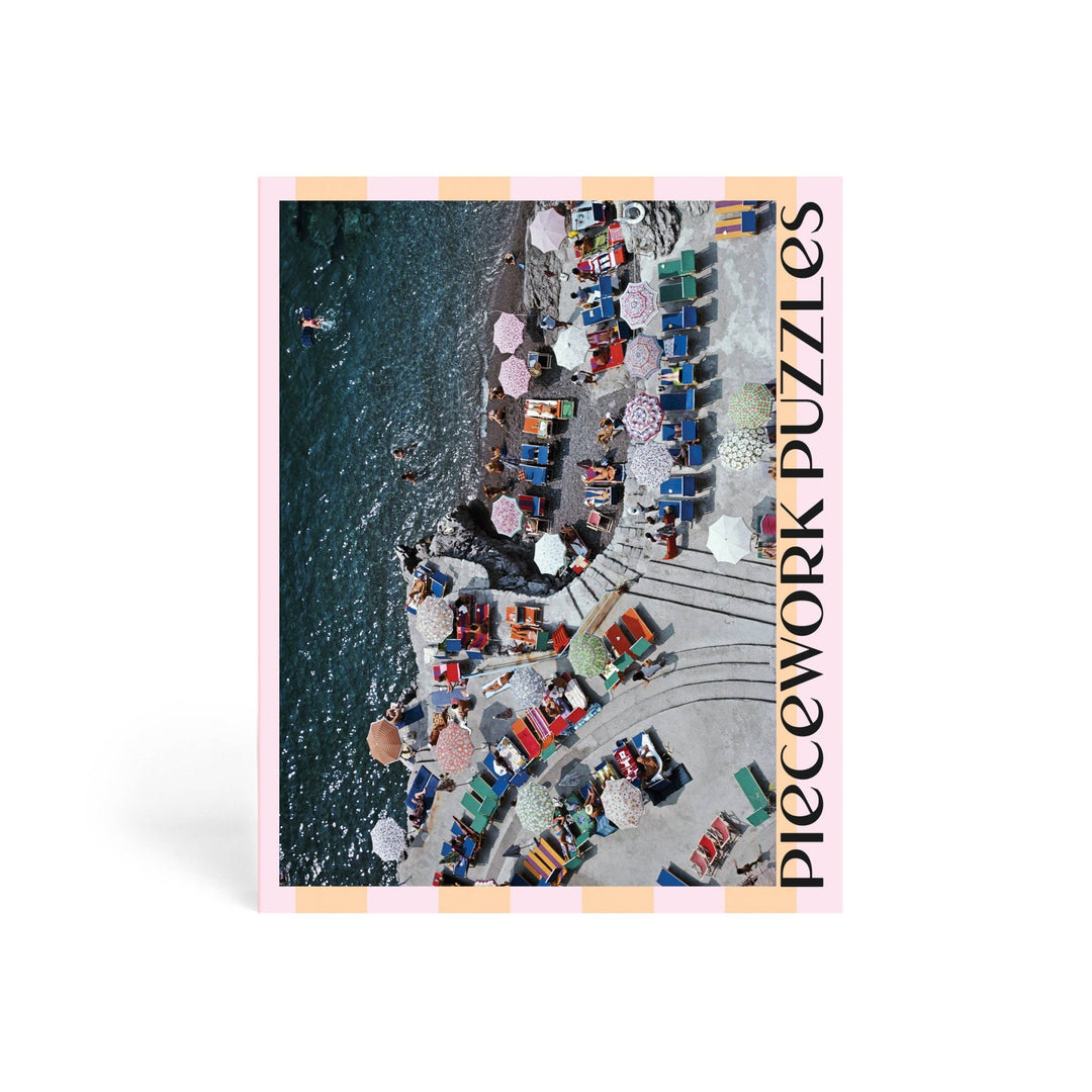 Positano Beach - Slim Aarons Collab - 1000 pieces puzzle - obligato
