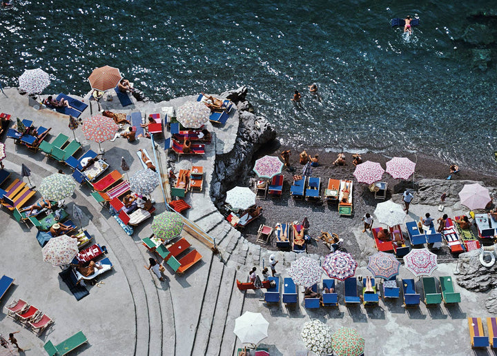 Positano Beach - Slim Aarons Collab - 1000 pieces puzzle - obligato