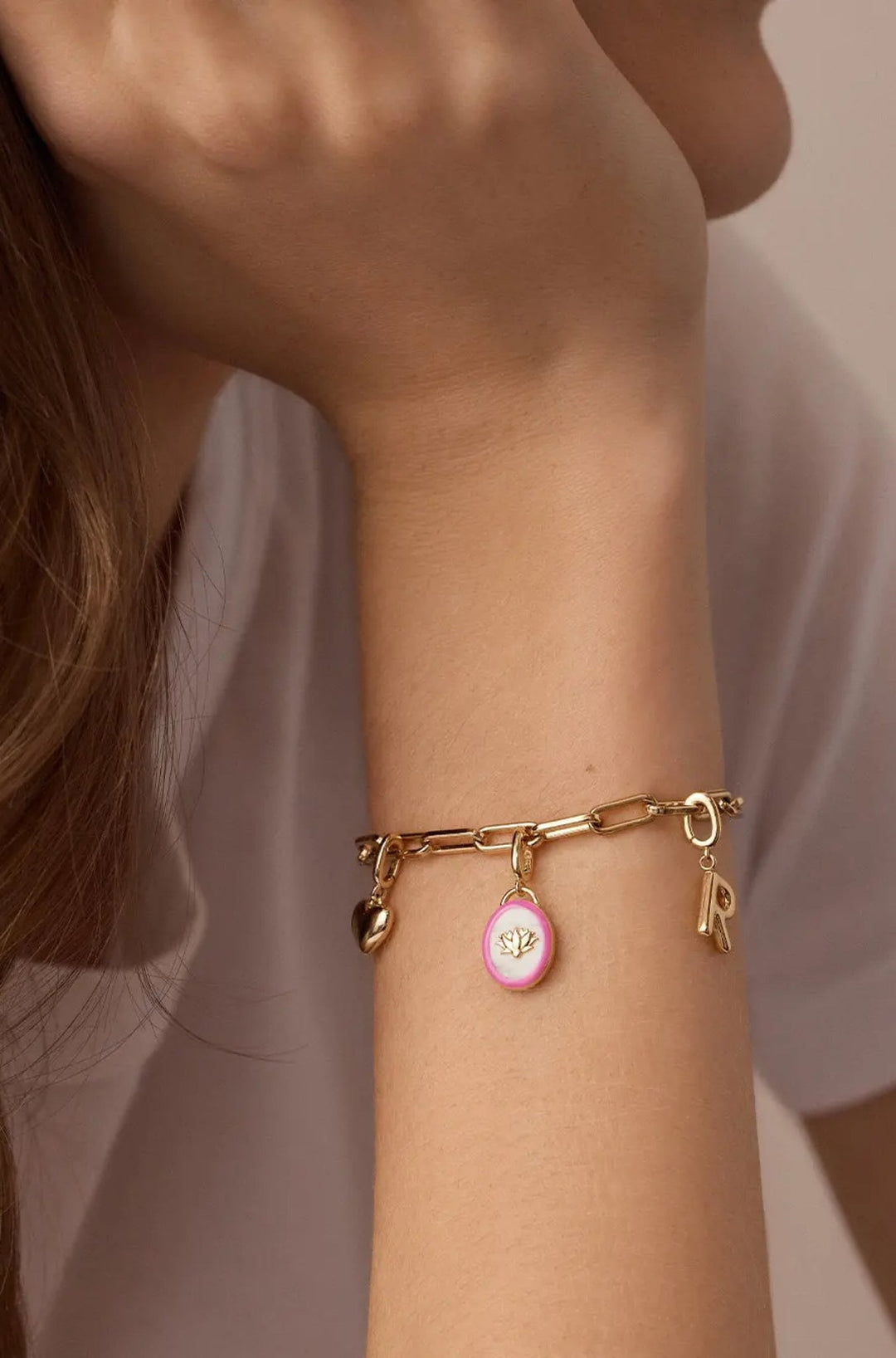 Power Gemstone Calming Parker Charm - obligato