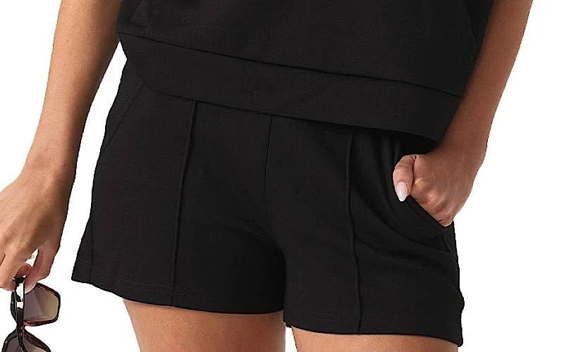PQ Swim Vacay Short in Black - obligato