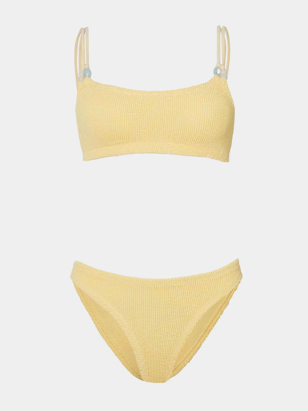 Pre Order Cassie Beaded Bikini in Butter - obligato