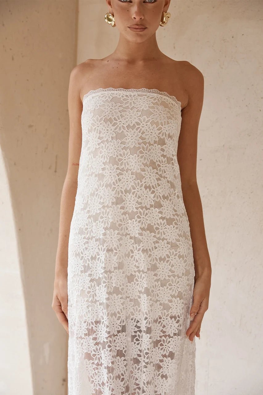Pre Order Kiki Lace Maxi Dress - obligato