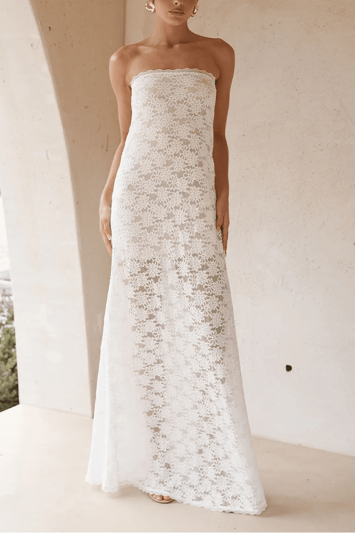 Pre Order Kiki Lace Maxi Dress - obligato