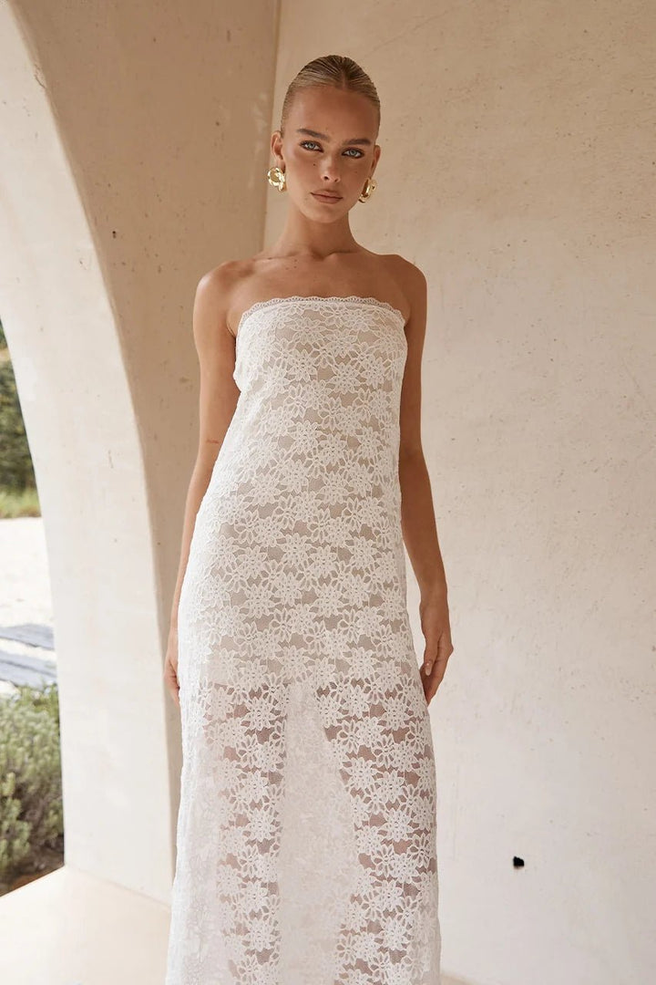 Pre Order Kiki Lace Maxi Dress - obligato