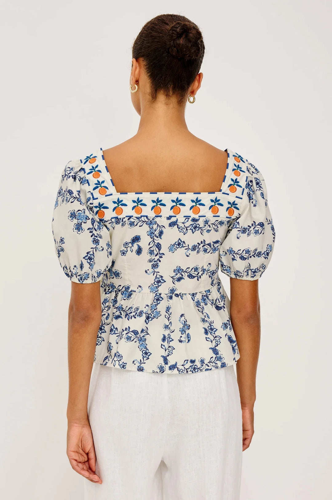 Presley Top Ceramic Floral - obligato