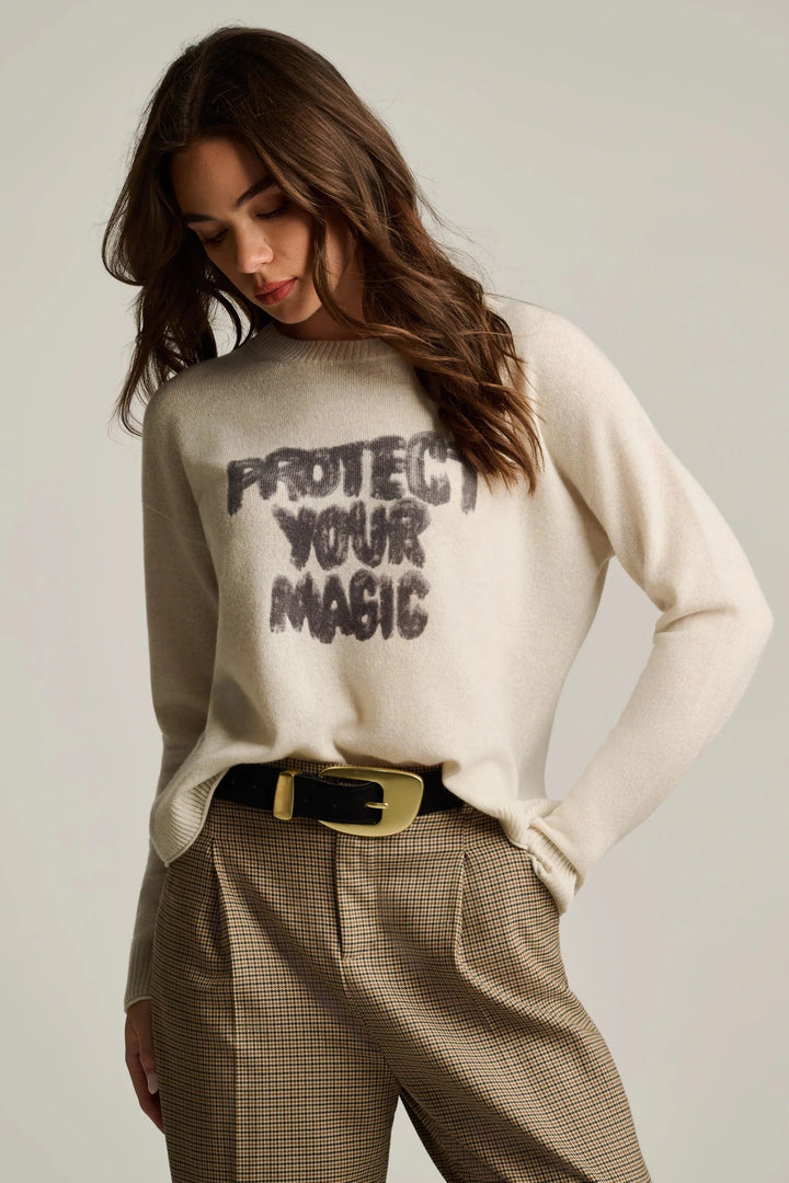 Protect Your Magic Sweater in Iced Gray - obligato