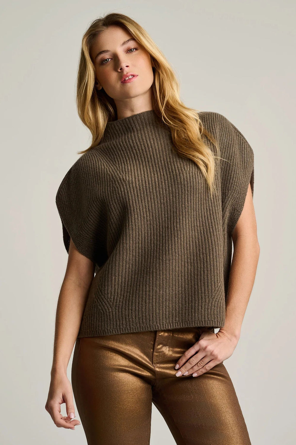 Pure Cashmere Popover in Shale - obligato