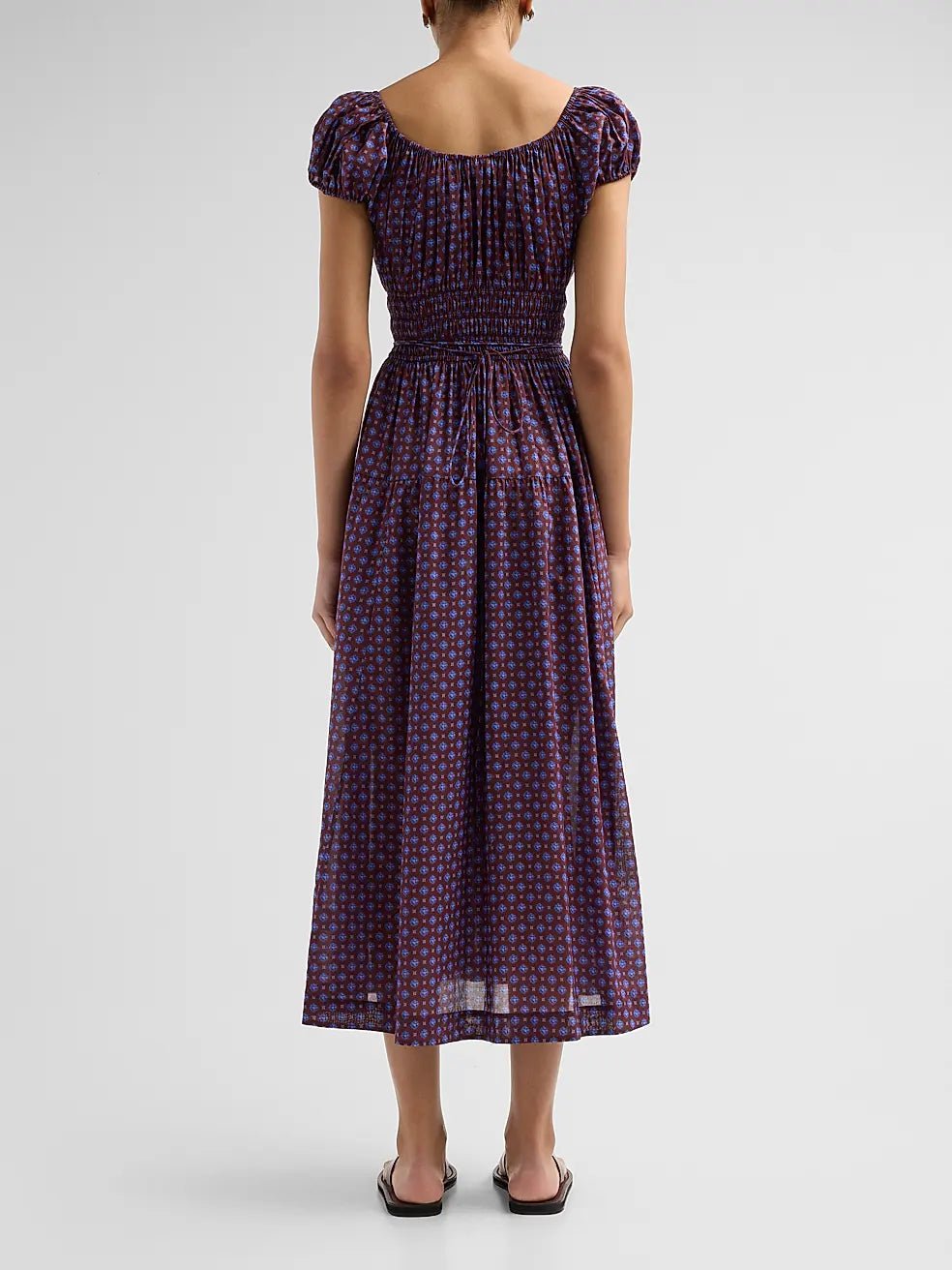 Quinelle Dress in Menorca Foulard - obligato