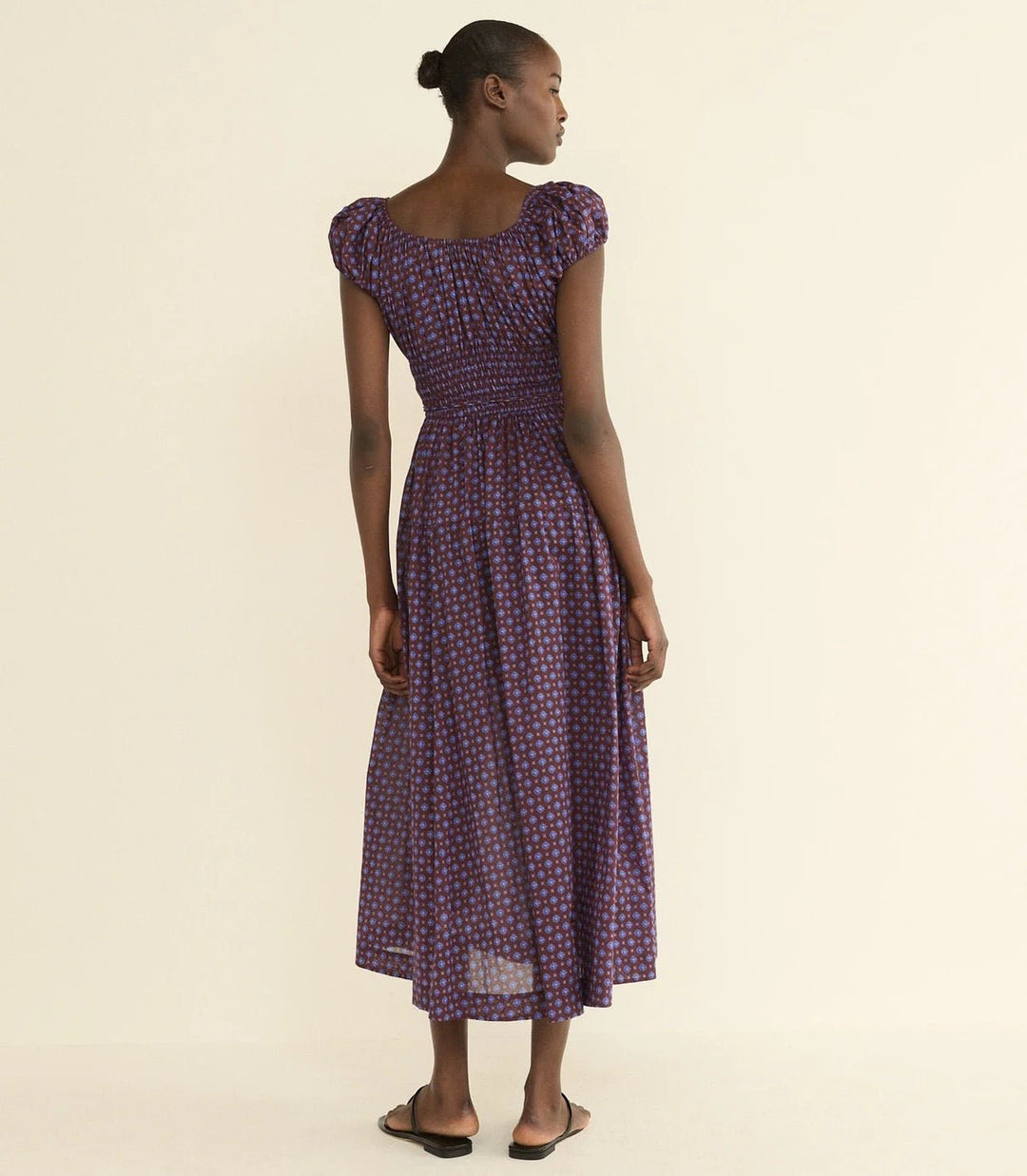 Quinelle Dress in Menorca Foulard - obligato