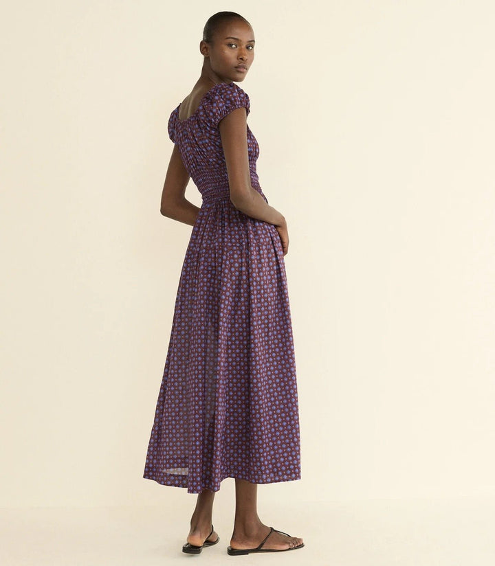 Quinelle Dress in Menorca Foulard - obligato