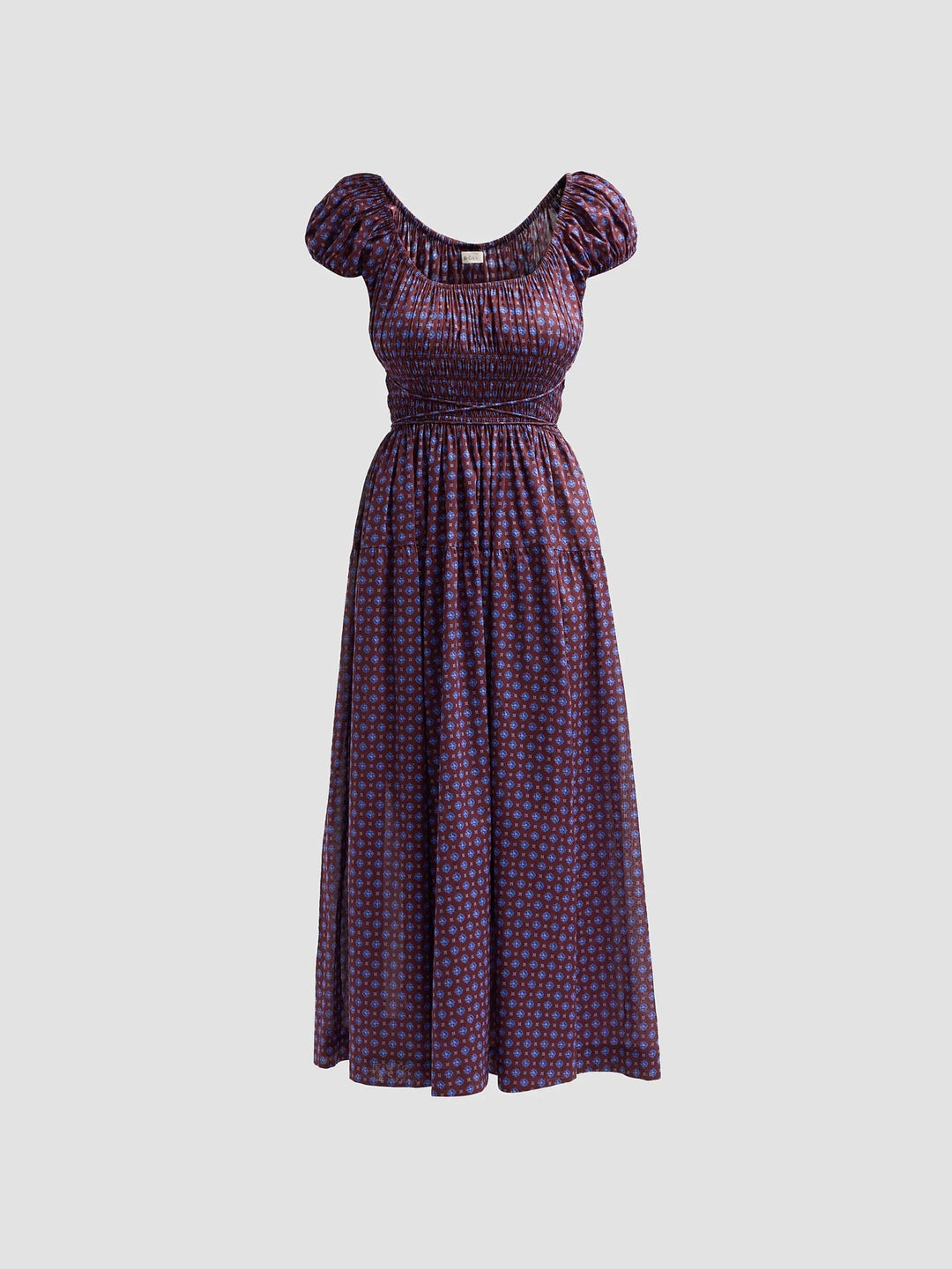 Quinelle Dress in Menorca Foulard - obligato