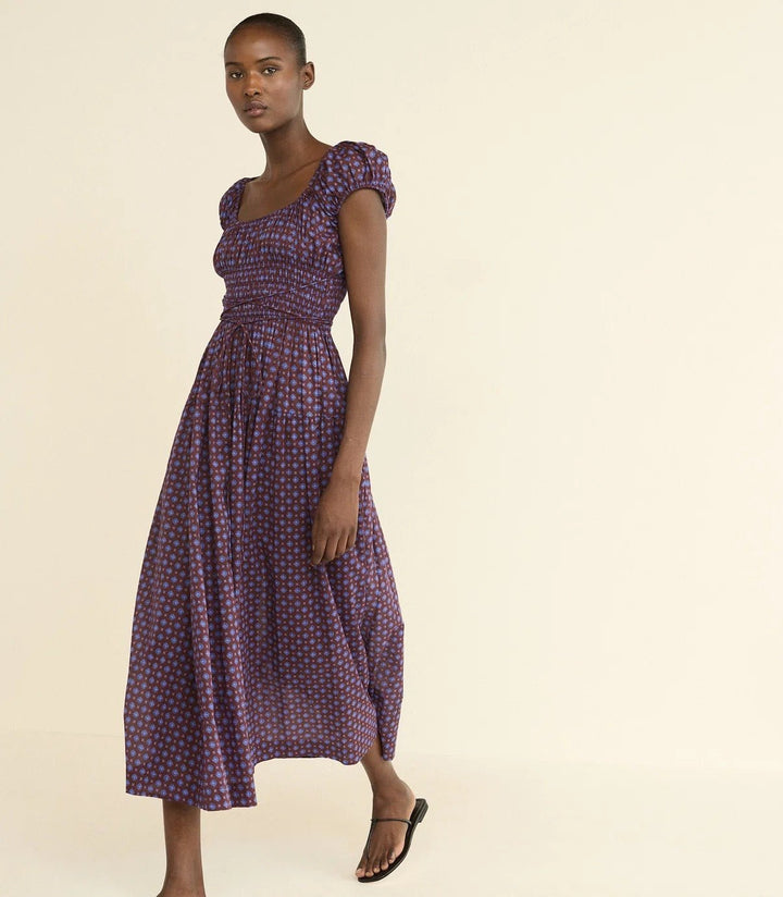 Quinelle Dress in Menorca Foulard - obligato