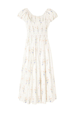 Quinley Dress in Painted Bouquet - obligato