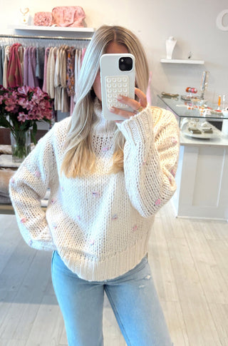 Quinn Sweater in Bonbon - obligato