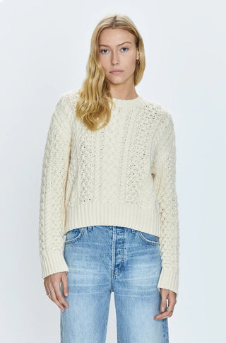 QUINN SWEATER - IVORY - obligato