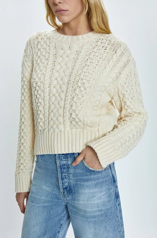 QUINN SWEATER - IVORY - obligato