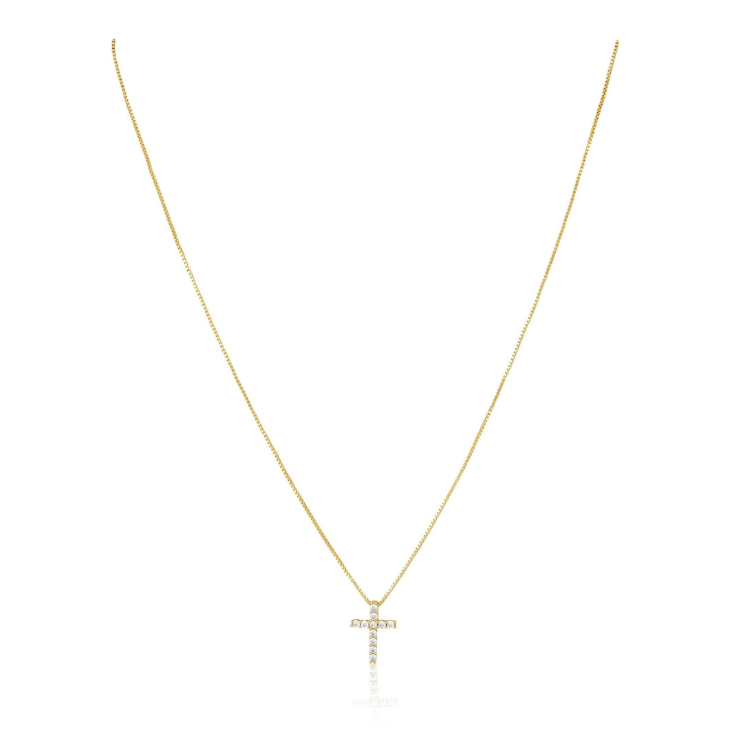 Raya.CZ Cross Necklace - obligato