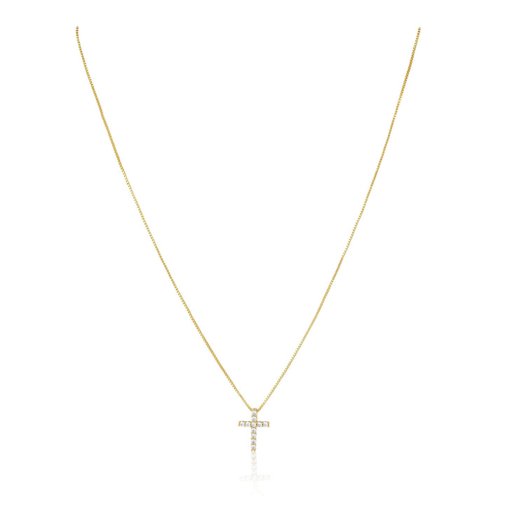 Raya.CZ Cross Necklace - obligato