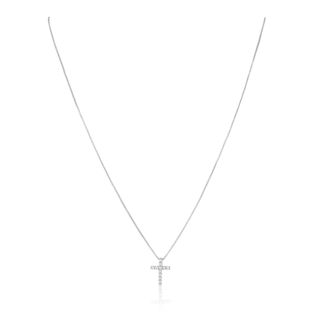 Raya.CZ Cross Necklace - obligato