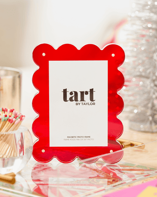 Red Acrylic Picture Frame - obligato